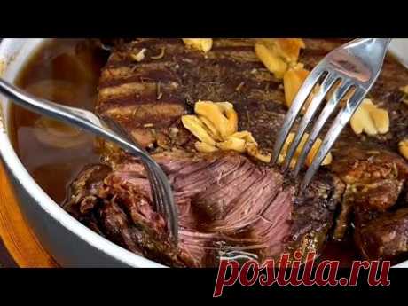 МЯСО,которое и "жевать не нужно"! Настолько мягкое! ВКУСНО очень!Говядина "Томленая",рецепт простой!