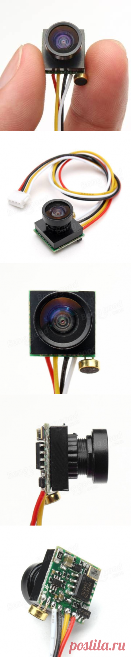 Разрешение 600tvl 1/4 1.8 мм КМОП с fpv 170 градусов широкоугольным объективом камеры приятель/NTSC 3.7-5В Продажа - Banggood.com