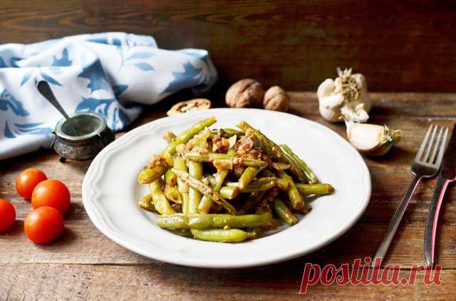 Лобио из зеленых стручков фасоли по грузински рецепт с фото пошагово - 1000.menu