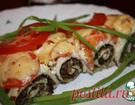 Грибная закуска с творогом – кулинарный рецепт