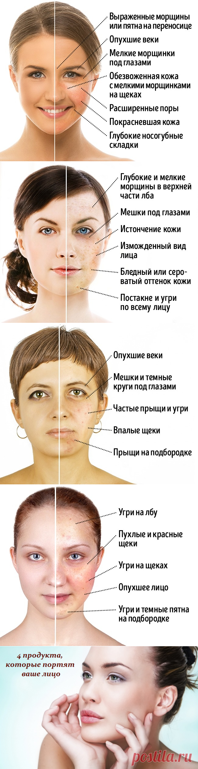 4 продукта, которые меняют лицо до неузнаваемости