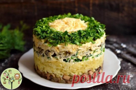 🥗 Салат Грибы под шубой 🥗