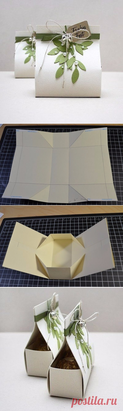 Подарочная упаковка-пакет своими руками. Как сделать пакет из бумаги своими руками |