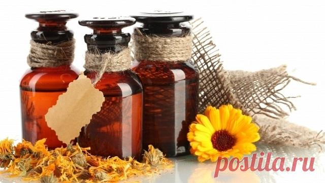 Настойка календулы от прыщей на лице, отзывы