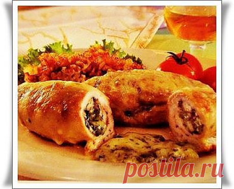 Курица по-боярски.