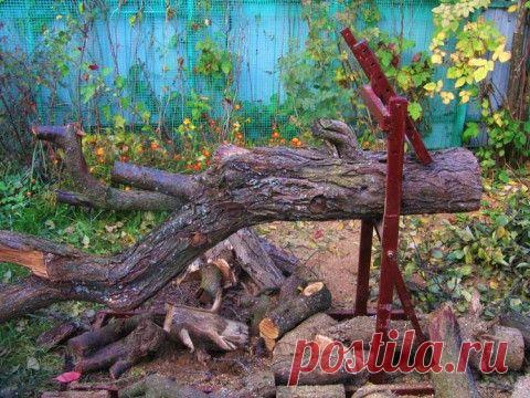 держатель для резки древесины на дрова