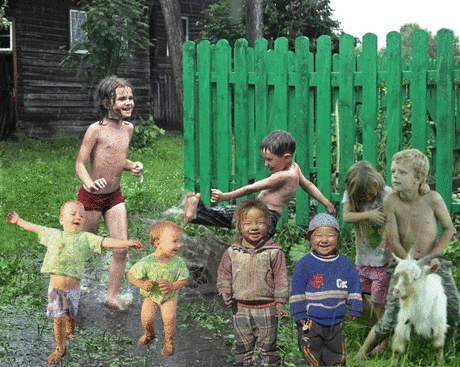 «@♡...Где ты, моё детство босоногое`