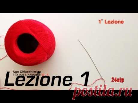 Chiacchierino Ad Ago - 1˚ Lezione Tutorial Nodo Pippiolino Come Fare Tatting Fai Da Te Bijoux DIY