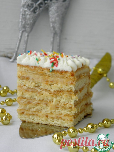 Лимонный торт - кулинарный рецепт