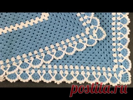 Tricks for Easy & Fast Crochet Granny Square/craft & crochet  2371/baby blanket / crochet blanket
