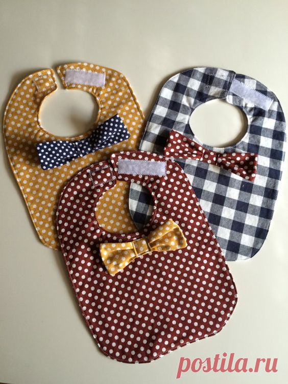 (56) Brooklyn Hipster baby bibs! Set of 3, with velcro fastener and adorable bow ties! Available on Etsy - New York City Inspired | Our ETSY stores