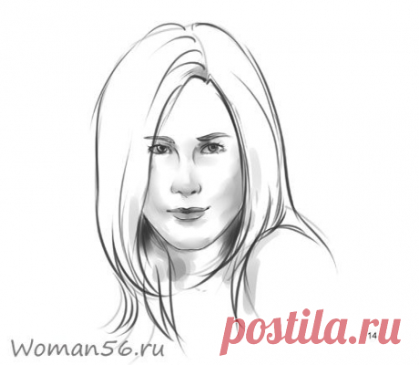 Как рисовать лицо человека (женское) - Оренбургский женский сайт-Woman56.ru-Форумы Оренбурга,калькулятор беременности, на заметку!