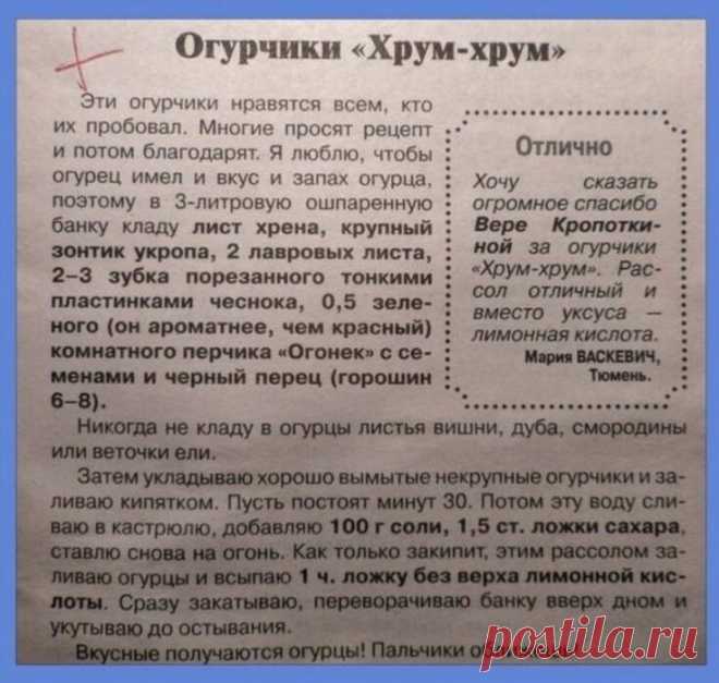 Огурчики 