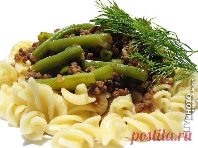 99. Зеленая фасоль по-флотски