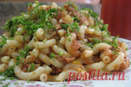 Макароны по-флотски в мультиварке