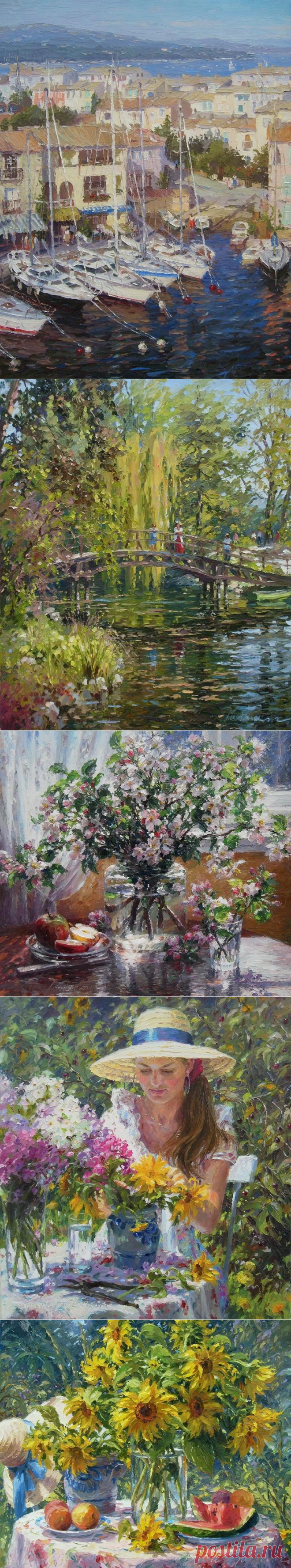 Польская художница Барбара Яскиевич-Сочевич (Barbara Jaskiewicz-Socewicz)