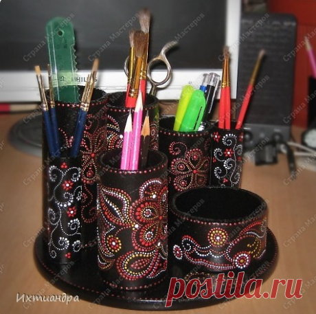 Готовимся к школе. Делаем с детьми органайзер. МК.
