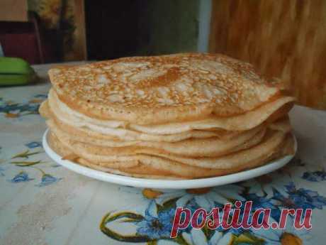 Дача ВИКТОРиЯ: Приготовление вкусных блинчиков

Пропорции точно не скажу, не соблюдаю, всегда на глаз - молоко пополам с водой, яйцо, мука, соль-сода. Сначала делаю венчиком густоватое тесто, так лучше комочки разбиваются, потом молоком довожу до нужной консистенции. Да, масло растительное - побольше, за счет чего, сковородки не надо смазывать.