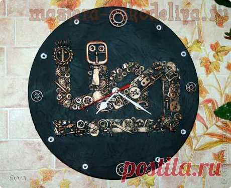 Мастер-класс по декорированию: &quot;Заводские&quot; часы в стиле стимпанк