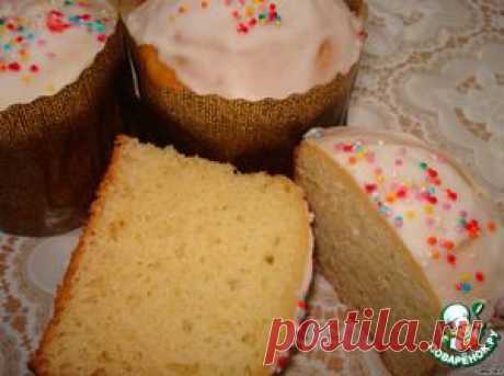 Куличи &quot;Экспресс-метод&quot; - кулинарный рецепт