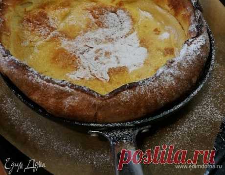 Блин из духовки Dutch babies pancake, пошаговый рецепт на 1287 ккал, фото, ингредиенты - vicky
