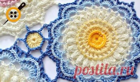Tığ İşi Motif Yapımı Anlatımlı - Çok Şık Örgü Motif Yapımı Anlatımlı
