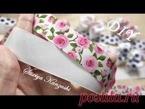 DIY / Всего 2 ленты и 5 минут / Очаровательные Бантики для малышки / Из лент 2,5 см / Для начинающих