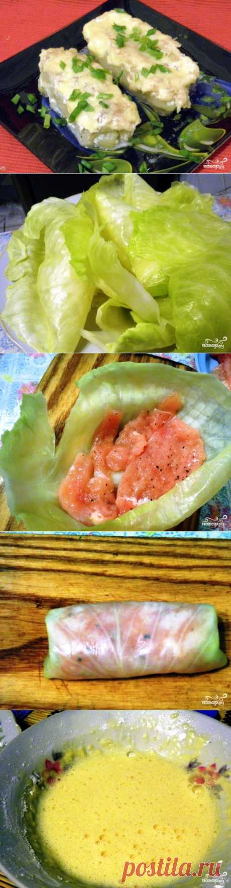 Капустные рулетики в кляре Капустные рулетики в кляре
