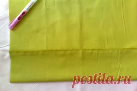 Шторы . Припуски на подгибы .