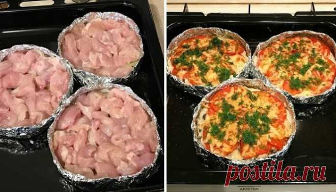 Сочное блюдо из куриной грудки,