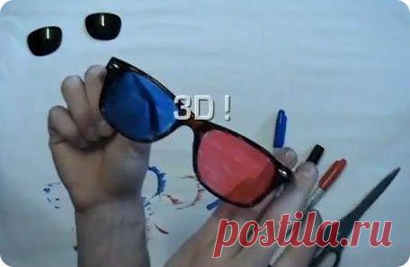 3D очки в домашних условиях. - Craftcafe