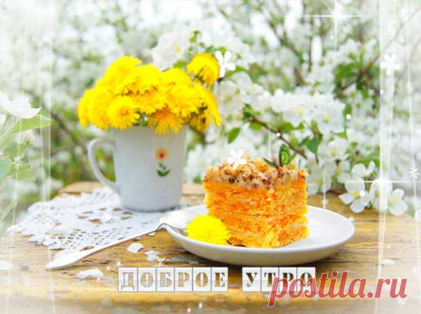 Лучшее украшение жизни - это хорошее настроение! Пусть это летнее утро подарит каждому из вас приятные моменты, а день наполнит вашу жизнь радостью и счастьем!

С Добрым летним утром!