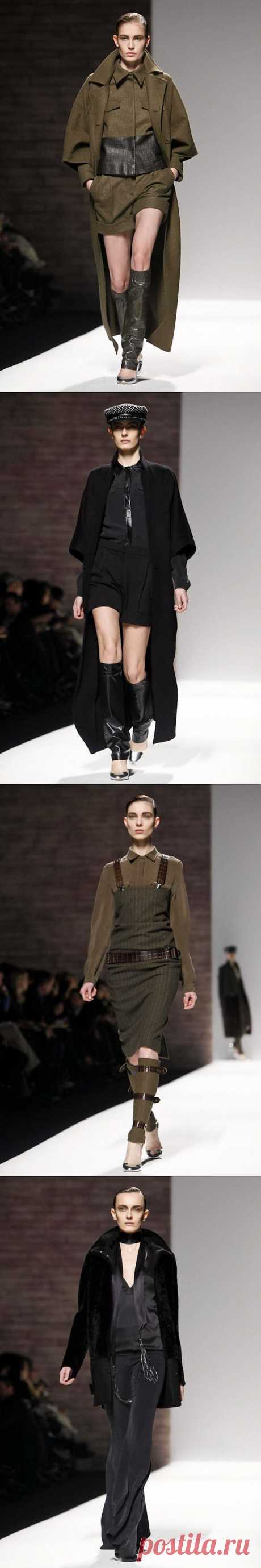 Несколько идей с показа MaxMara. Милитари / Тенденции / Модный сайт о стильной переделке одежды и интерьера