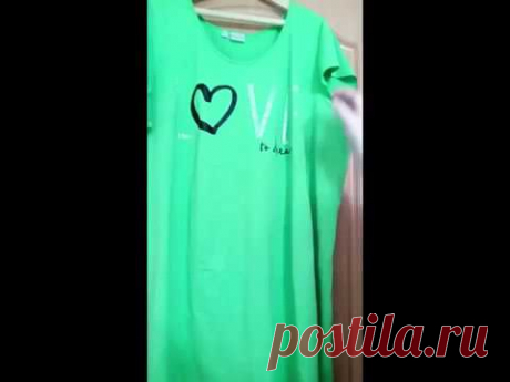 Ночнушка bonprix отзыв Бонприкс Ночная рубашка - YouTube