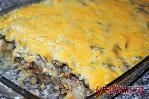 Мусака с баклажанами и картофелем (греческая кухня),блюдо,рецепт | Готовим вкусно и по-домашнему