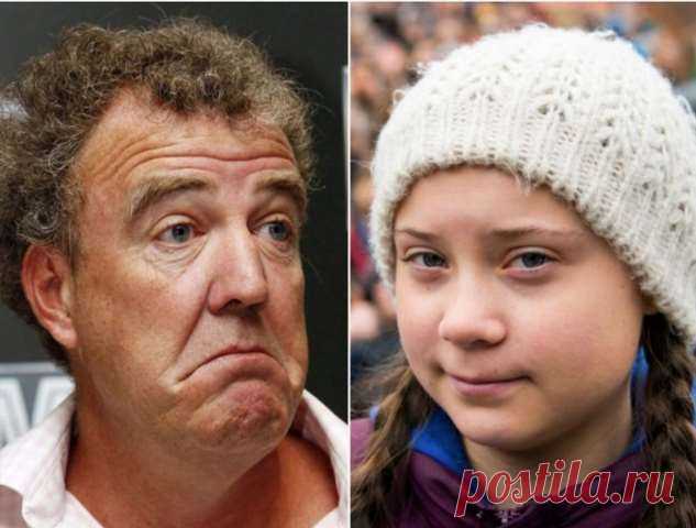 Джереми Кларксон из «Top Gear» против Греты Тунберг . Тут забавно !!!