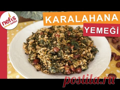 СПАНАК,БУЛГУР,ОРИЗ И БОБ ЯХНИЯ -Lezzetli Kara Lahana Yemeği Tarifi - Mutlaka deneyin - Nefis Yemek Tarifleri
