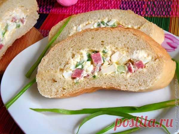 Фаршированный батон