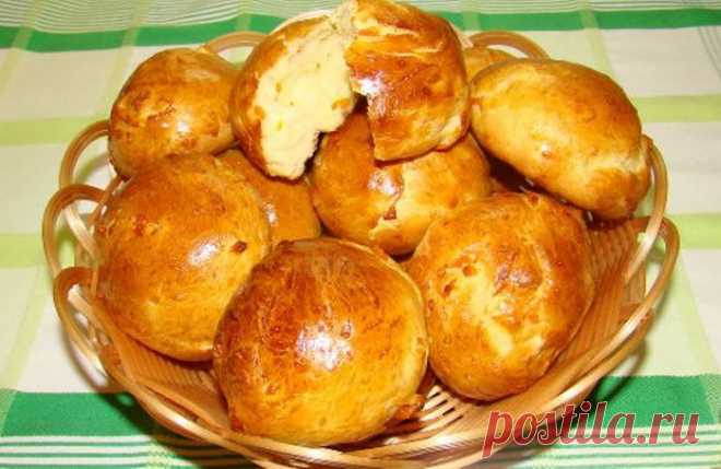 Вкусные, сдобные булочки с тыквой