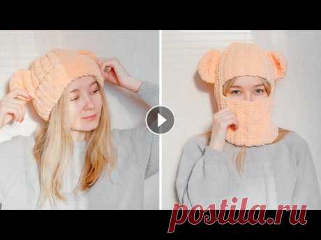 БАЛАКЛАВА-ШАПКА с ушками из плюшевой пряжи крючком I TikTok crochet???? В этом ролике я показываю, как связать простую балаклаву с ушками крючком для начинающих из плюшевой пряжи YarnArt Dolce. Такая балаклава стала трендо...