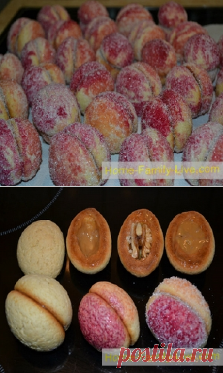Пирожное Персики/Сайт с пошаговыми рецептами с фото для тех кто любит готовить