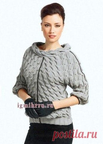 Запись на стене [club44023366|Элегантный пуловер]Изысканный фасон, необычные узоры, модный рукав 3/4, декор ворота. Женщина в таком наряде – просто воплощение шика и стиля!Щелкните по картинке, чтобы увидеть ее в большом размереРазмеры: S/M/L/XL Обхват груди: 82-89/90-97/98-10..