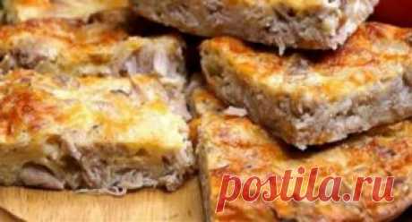 вкусный и быстрый пирог-запеканка