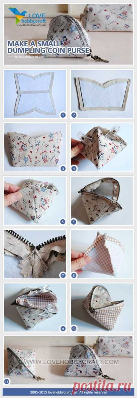 How to Make a Small Dumpling Coin Purse