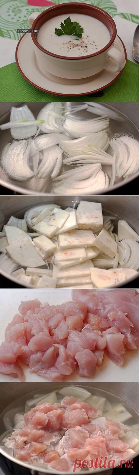 Суп-пюре из курицы &amp;mdash; рецепт с пошаговыми фото. Foodclub.ru