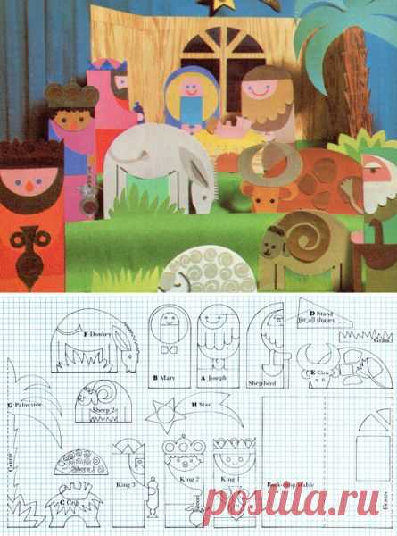 7 вертепов своими руками и другие рождественские поделки