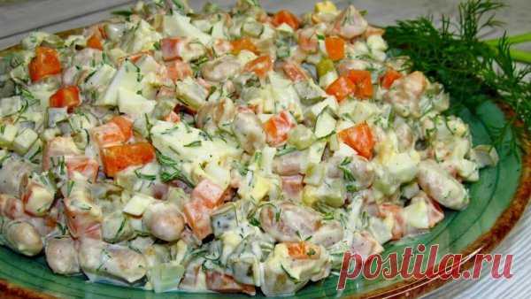 Салат за 5 минут! Настолько вкусный, что на столе не останется! Такой можно и каждый день!
Сегодня готовим салат 