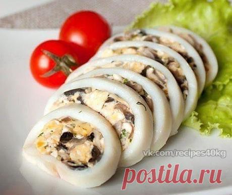 Фаршированные Кальмары / Всё за еду!
