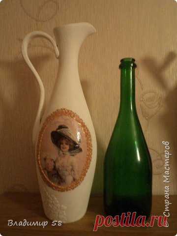 Кувшин из простой бутылки. | Страна Мастеров