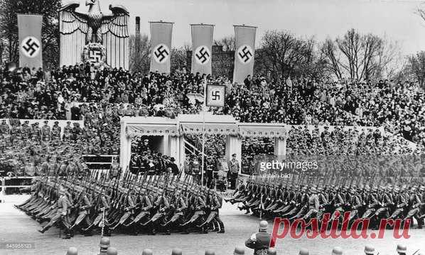 Парад в честь 50-летия Адольфа Гитлера, 1939 год